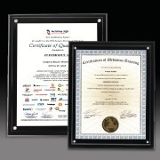 Young Bowling and Trophy Supply, Innovation Line Certificate Holders